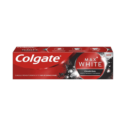 Colgate Max White Charcoal Toothpaste- 75ml Charcoal  Whitening Toothpaste