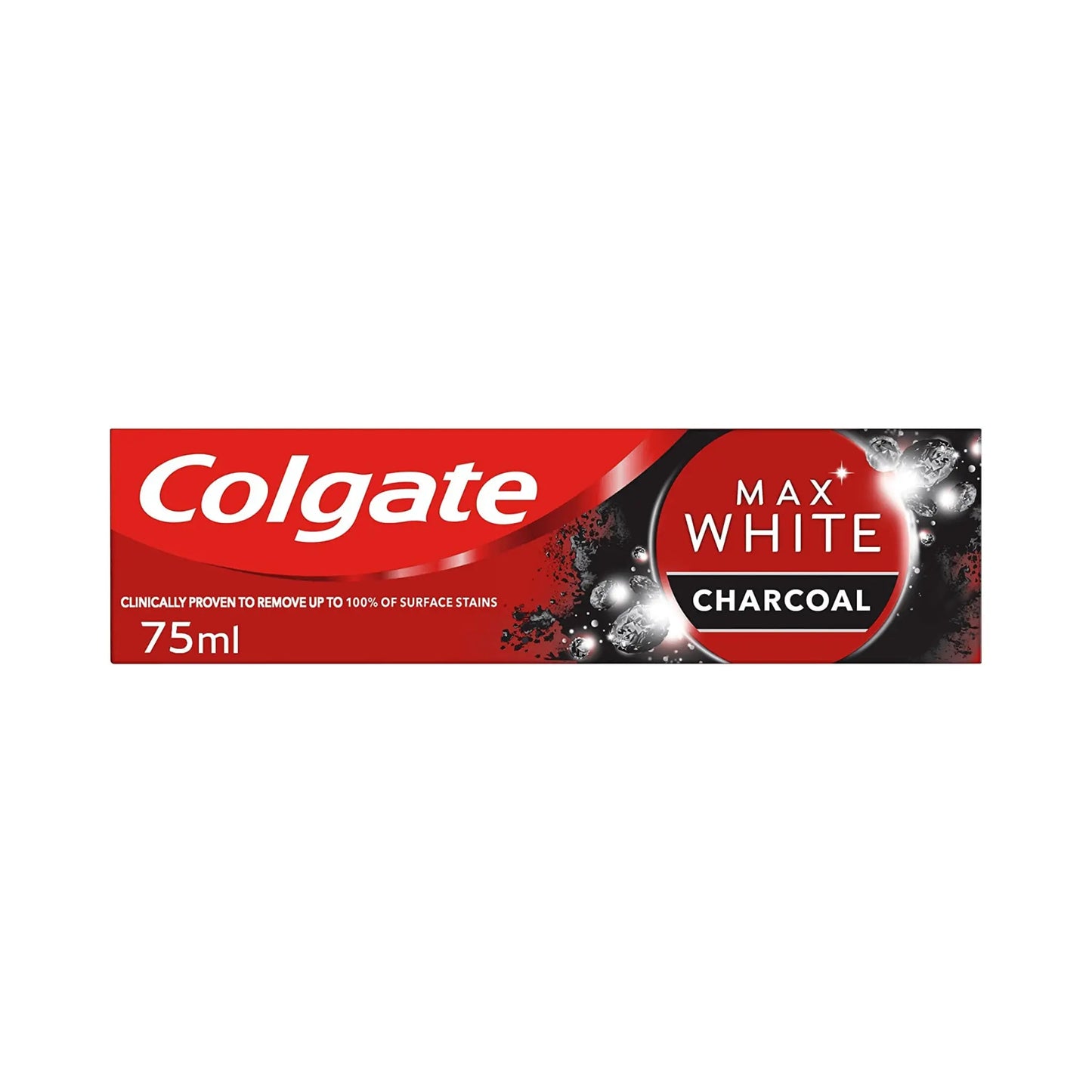 Colgate Max White Charcoal Toothpaste- 75ml Charcoal  Whitening Toothpaste