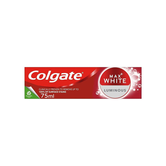 Colgate Max White Luminous Whitening Toothpaste, 75ml Colgate