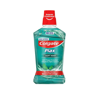 Colgate Plax Soft Mint Mouthwash 500ml Colgate