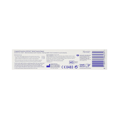 Colgate Sensitive Instant Relief Toothpaste Enamel Repair -75ml