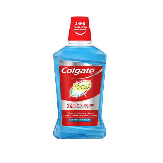 Colgate Total Peppermint Blast Mouthwash 500ml