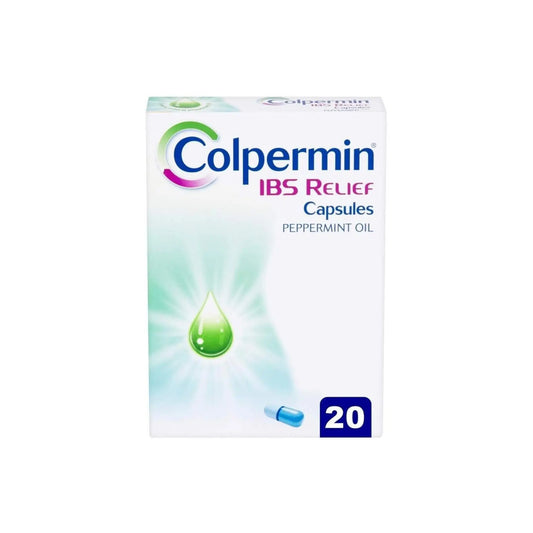 Colpermin IBS Relief Peppermint Oil 20 Capsules x 2 Colpermin