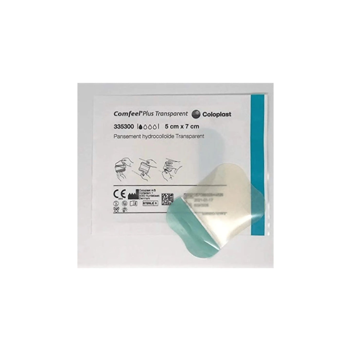 Comfeel Plus Transparent  5cm x 7cm 10 Dressings - Arc Health Nutrition