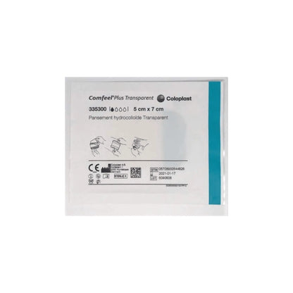 Comfeel Plus Transparent  5cm x 7cm 10 Dressings - Arc Health Nutrition