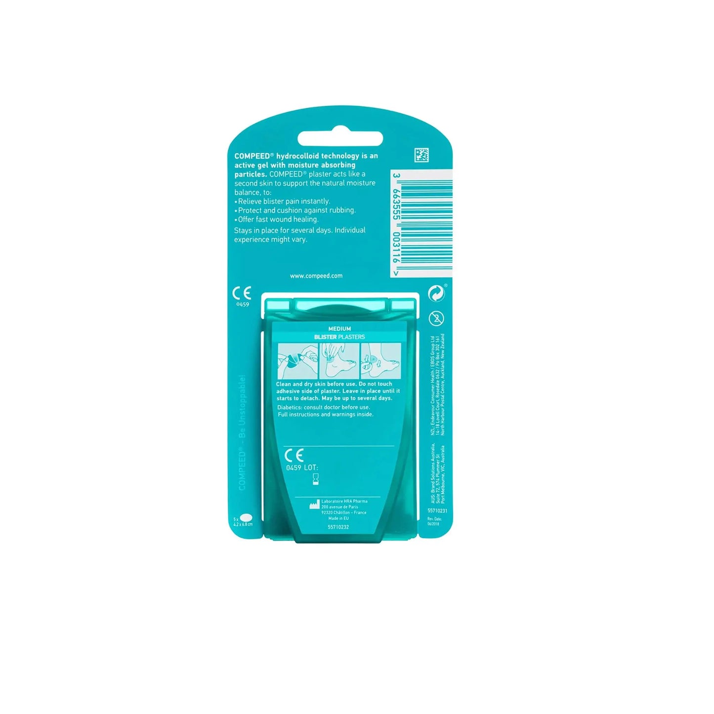 Compeed Blister Plasters Medium Pack of 5