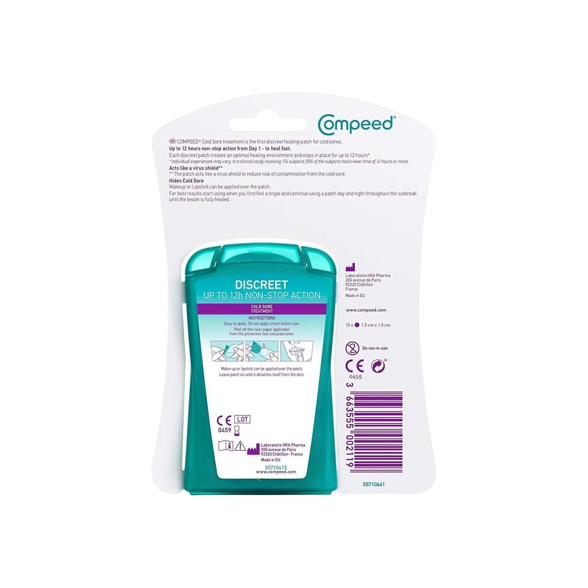 Compeed Cold Sore - 15 Patches Compeed