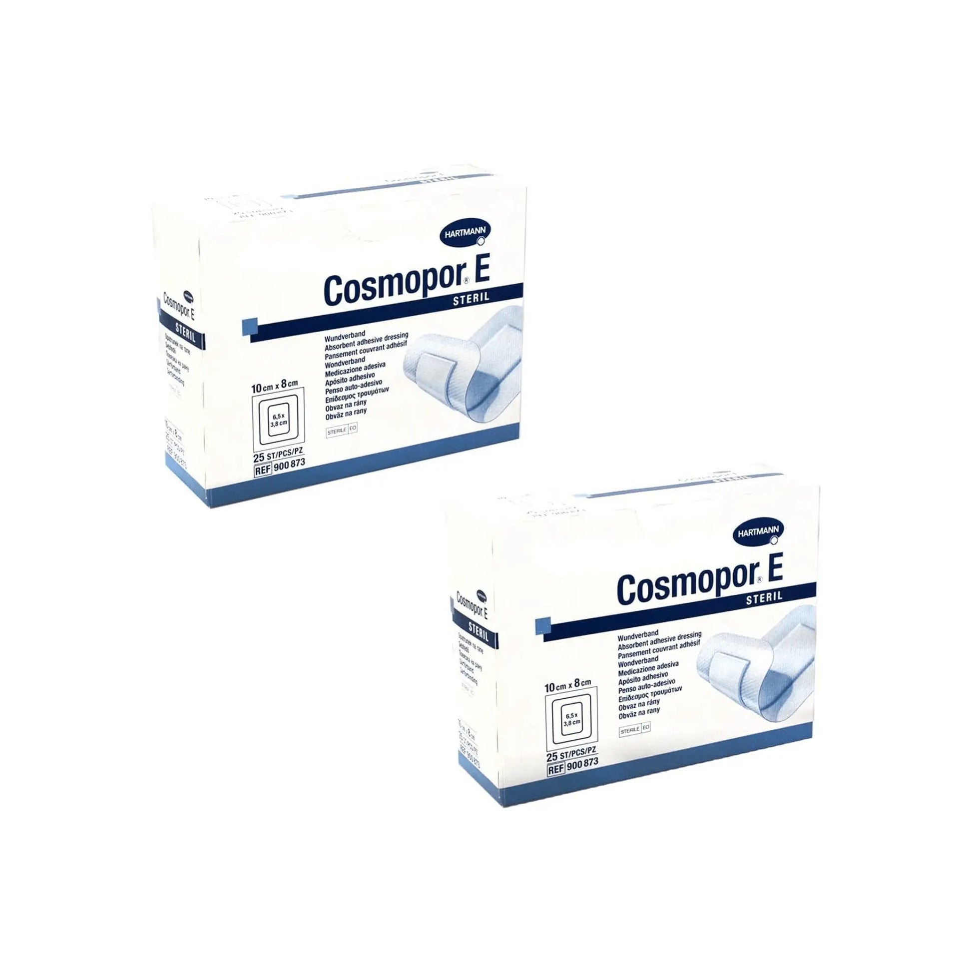 Cosmopor-E Sterile Absorbent 10cm x 8cm 25 Adhesive Dressing - Arc Health Nutrition