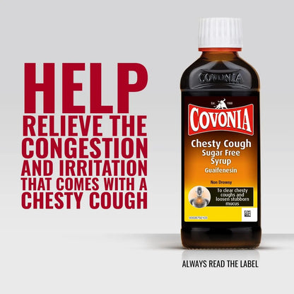 Covonia Chesty Cough Sugarfree Syrup 150ml