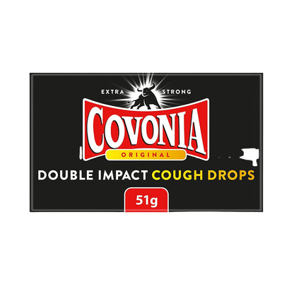 Covonia Double Impact Original Cough Drops - 51g