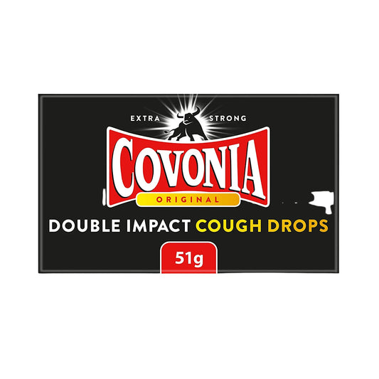 Covonia Double Impact Original Cough Drops - 51g