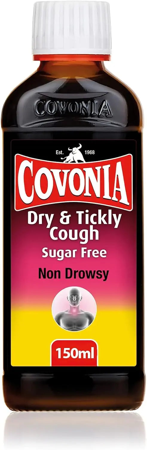 Covonia Dry & Tickly Cough Sugar Free Oral Solution 150ml Covonia
