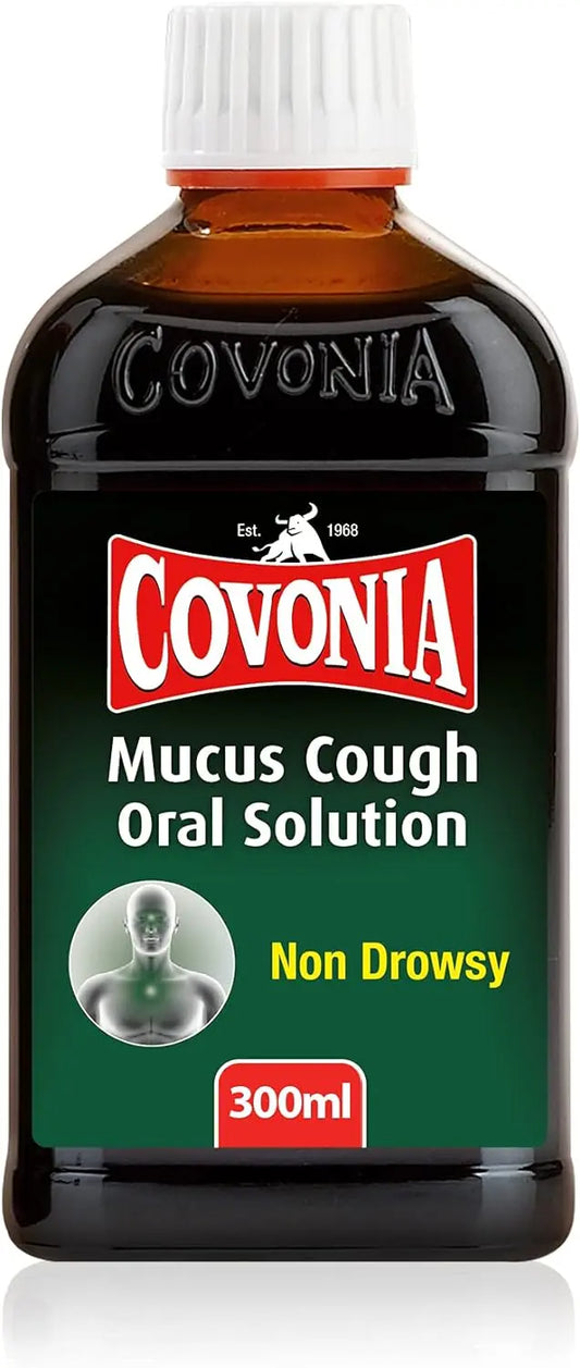 Covonia Herbal Mucus Cough Syrup – 300ml Covonia