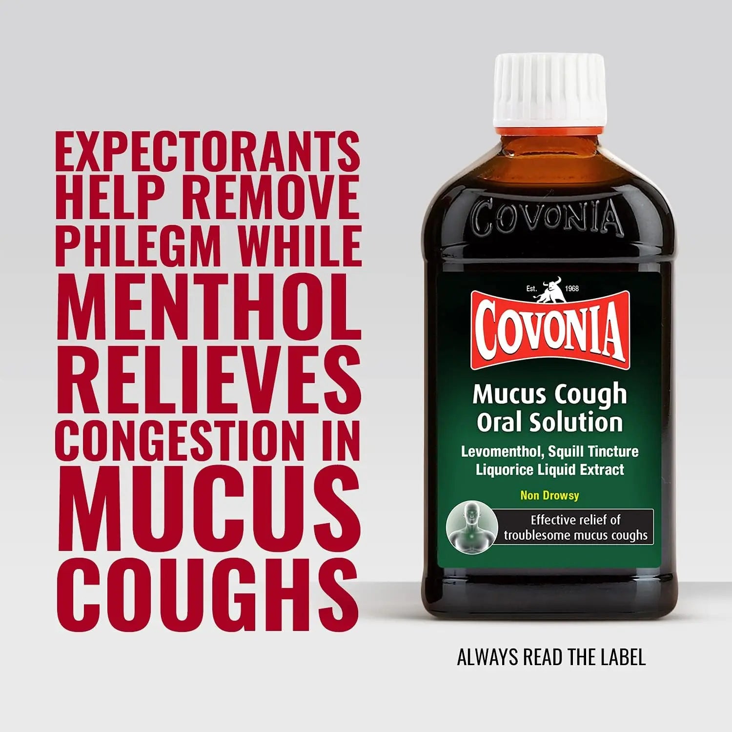 Covonia Herbal Mucus Cough Syrup – 300ml Covonia