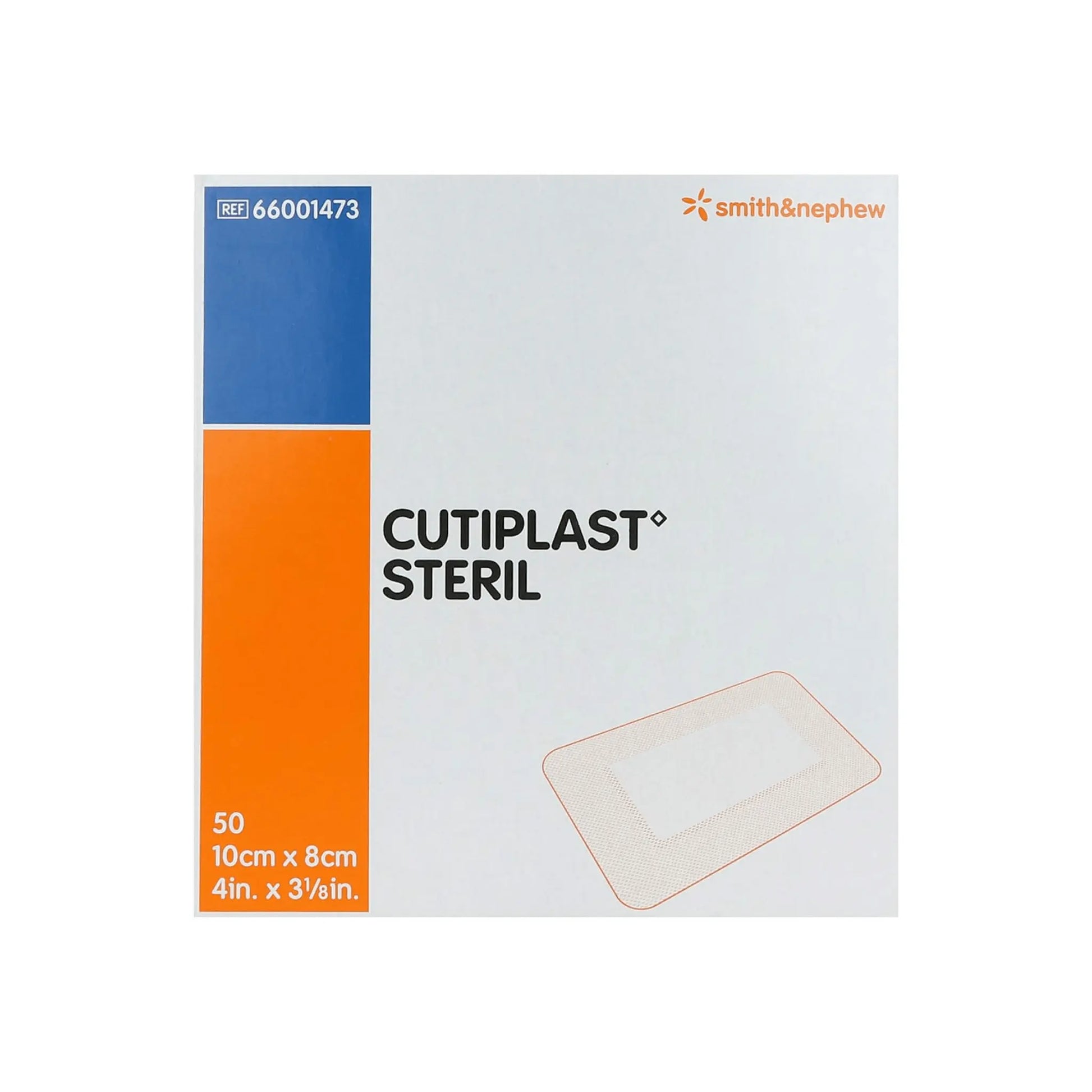 Cutiplast Sterile Wound Dressing 8x10 cm Pack of 50 - Arc Health Nutrition UK Ltd