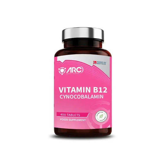 Cyanocobalamin Vitamin B12 50mcg 400 Tablets ARC Health Nutrition