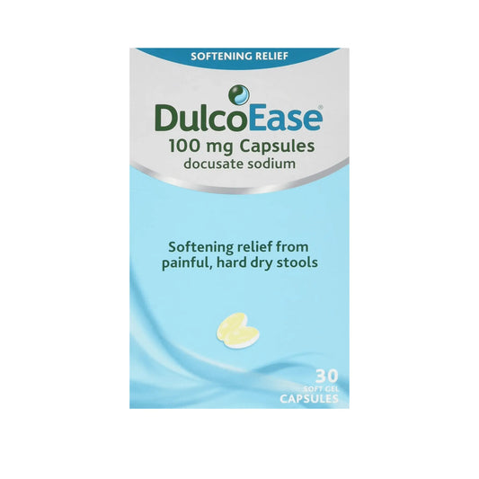 DULCOEASE 100MG 30 CAPS - Arc Health Nutrition