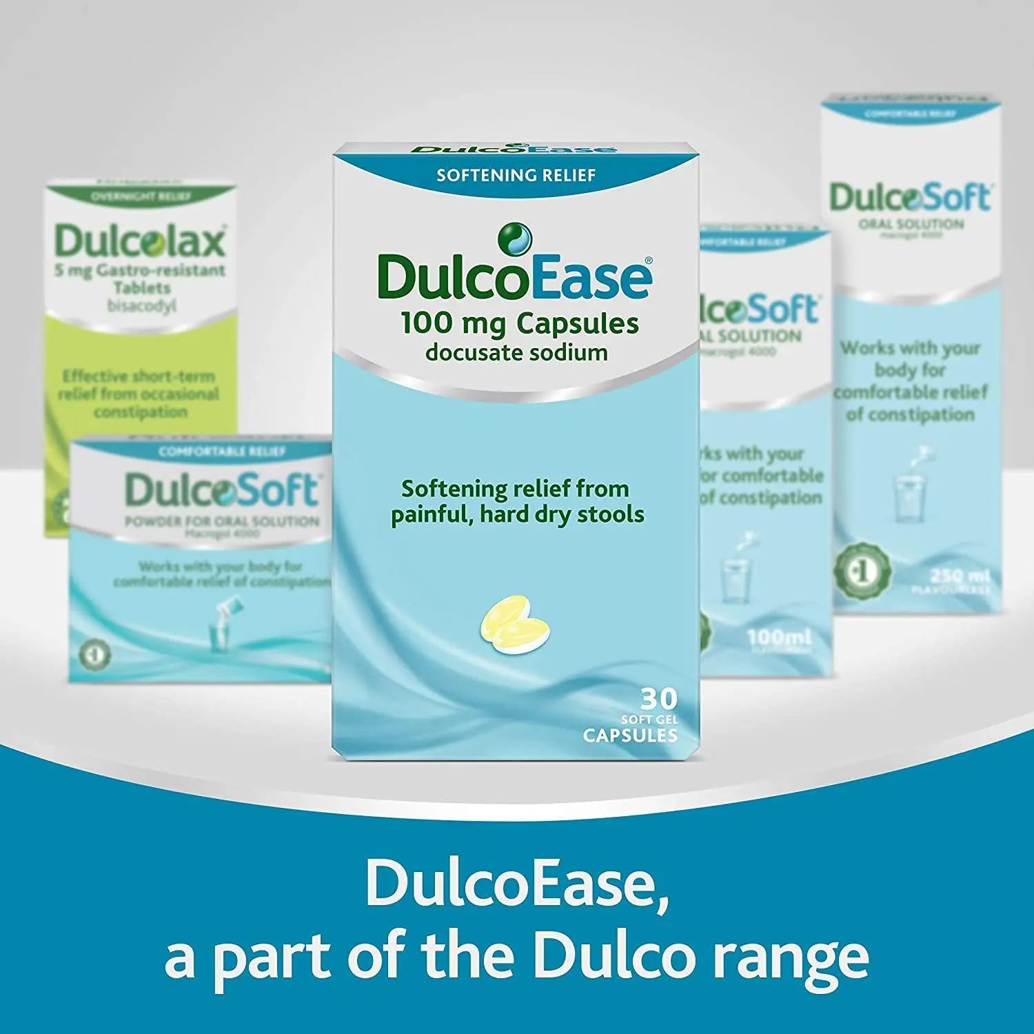 DULCOEASE 100MG 30 CAPS - Arc Health Nutrition