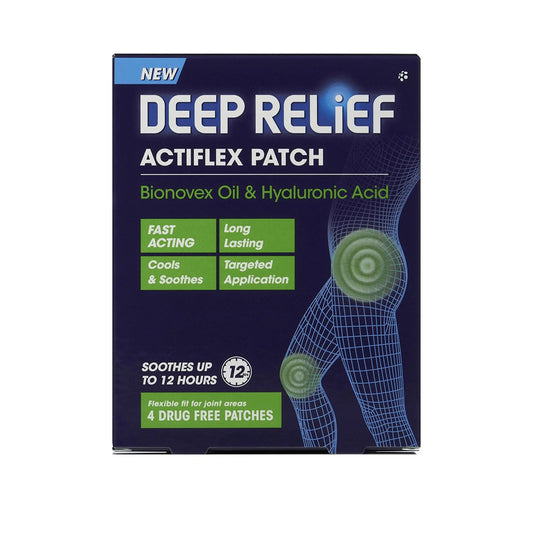 Deep Relief Actiflex Patches 4S