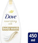 Dove Nourishing Silk Body Wash 450 ml
