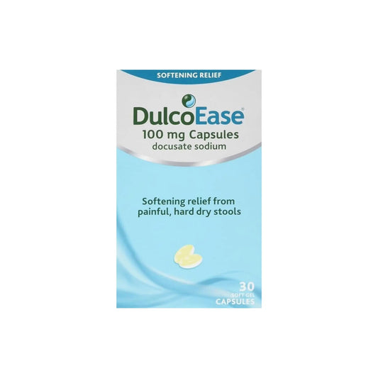 DulcoEase 60 Stool Softener Soft Gel Capsules DulcoEase