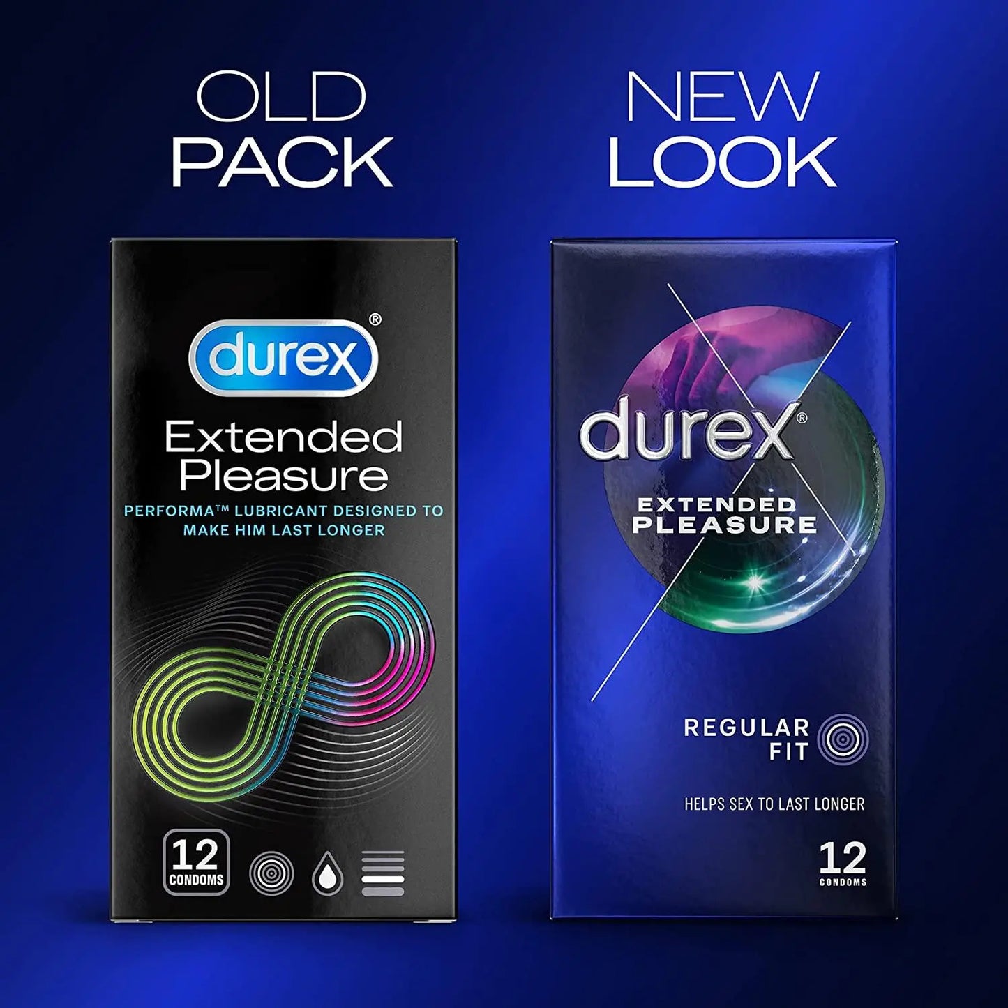 Durex Extended Pleasure Regular Fit Condoms 12 Pack