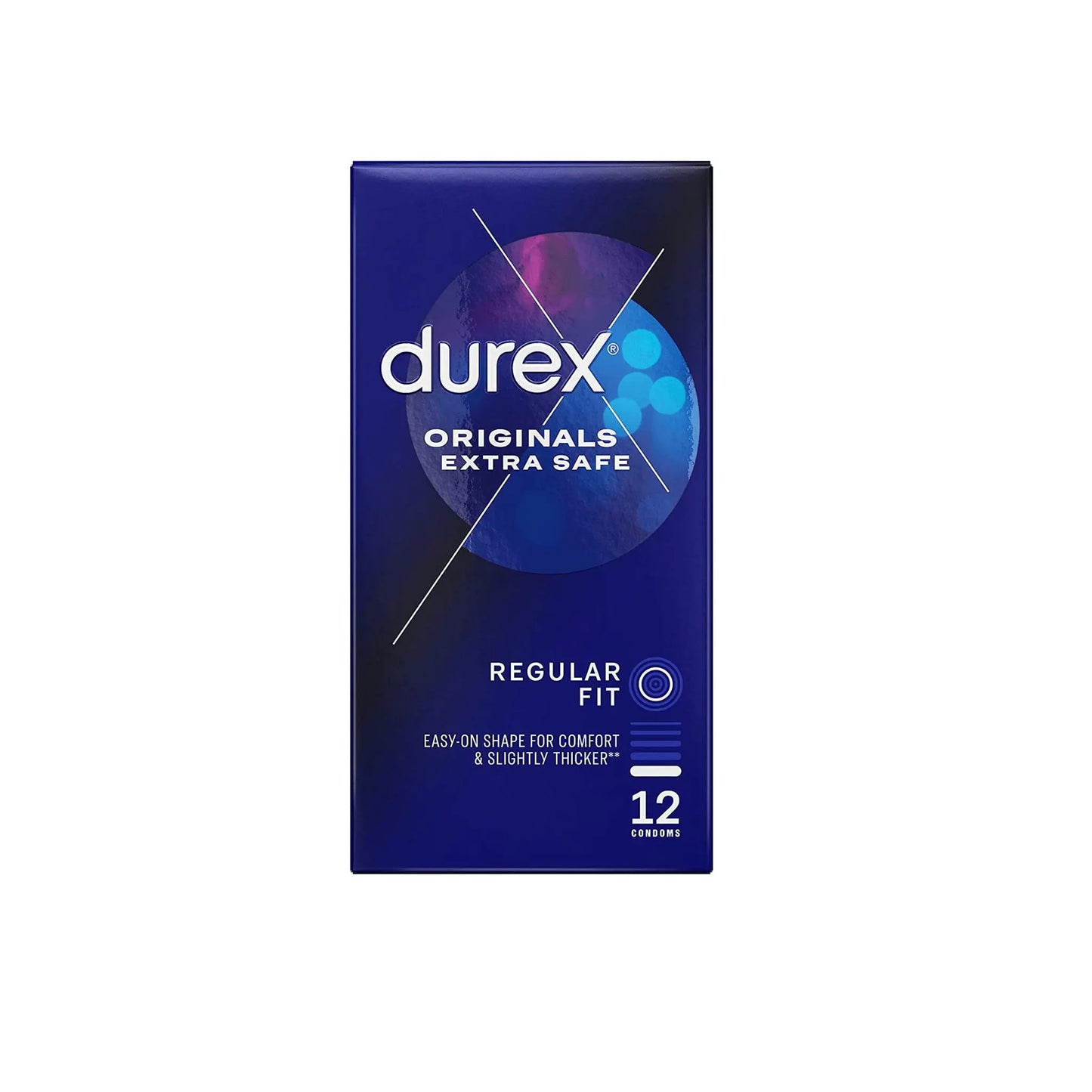 Durex Extra Safe Condoms Extra Lubricated Pack of 12