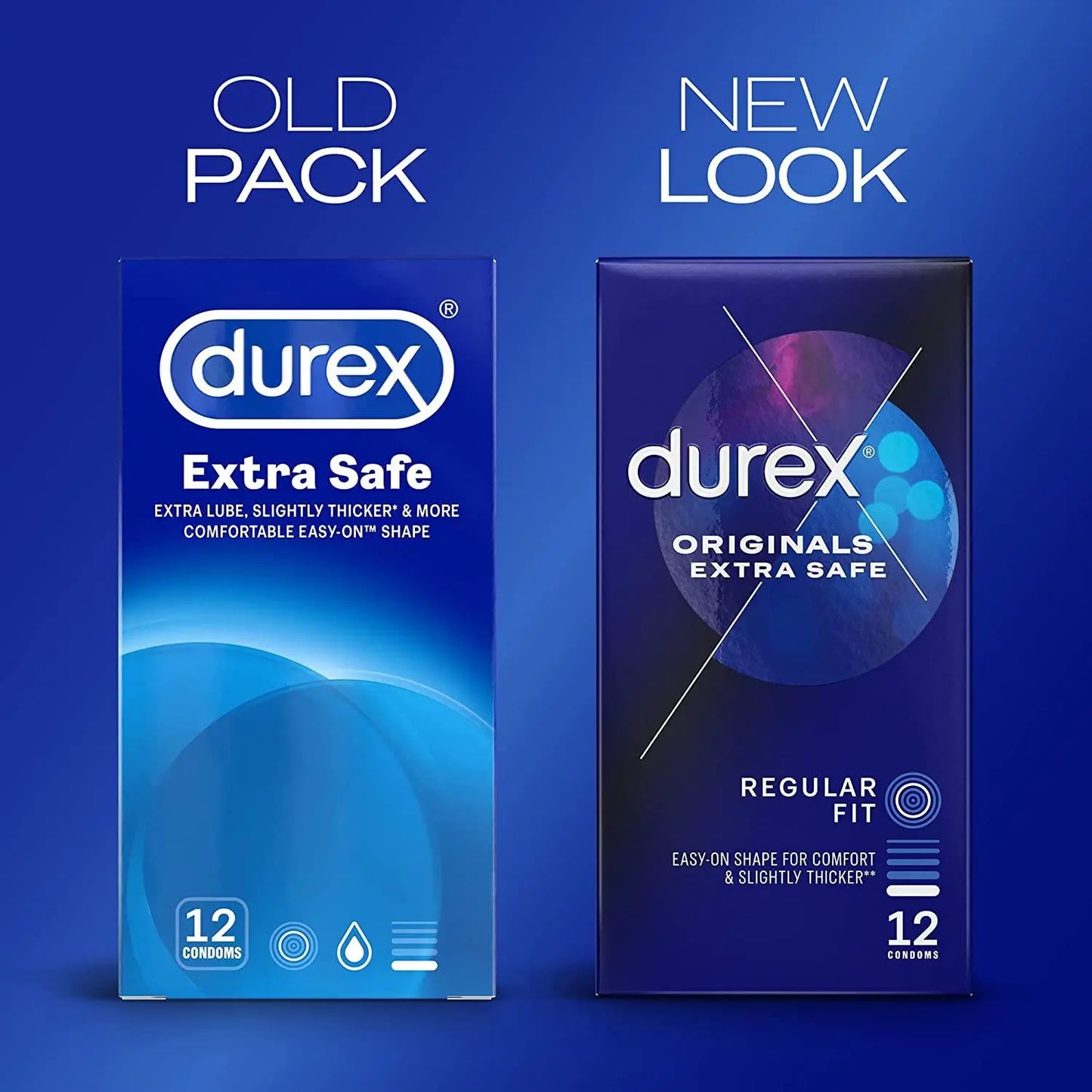 Durex Extra Safe Condoms Extra Lubricated Pack of 12