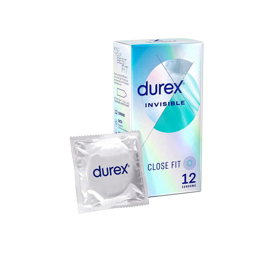 Durex Invisible Extra Sensitive Condoms 12s