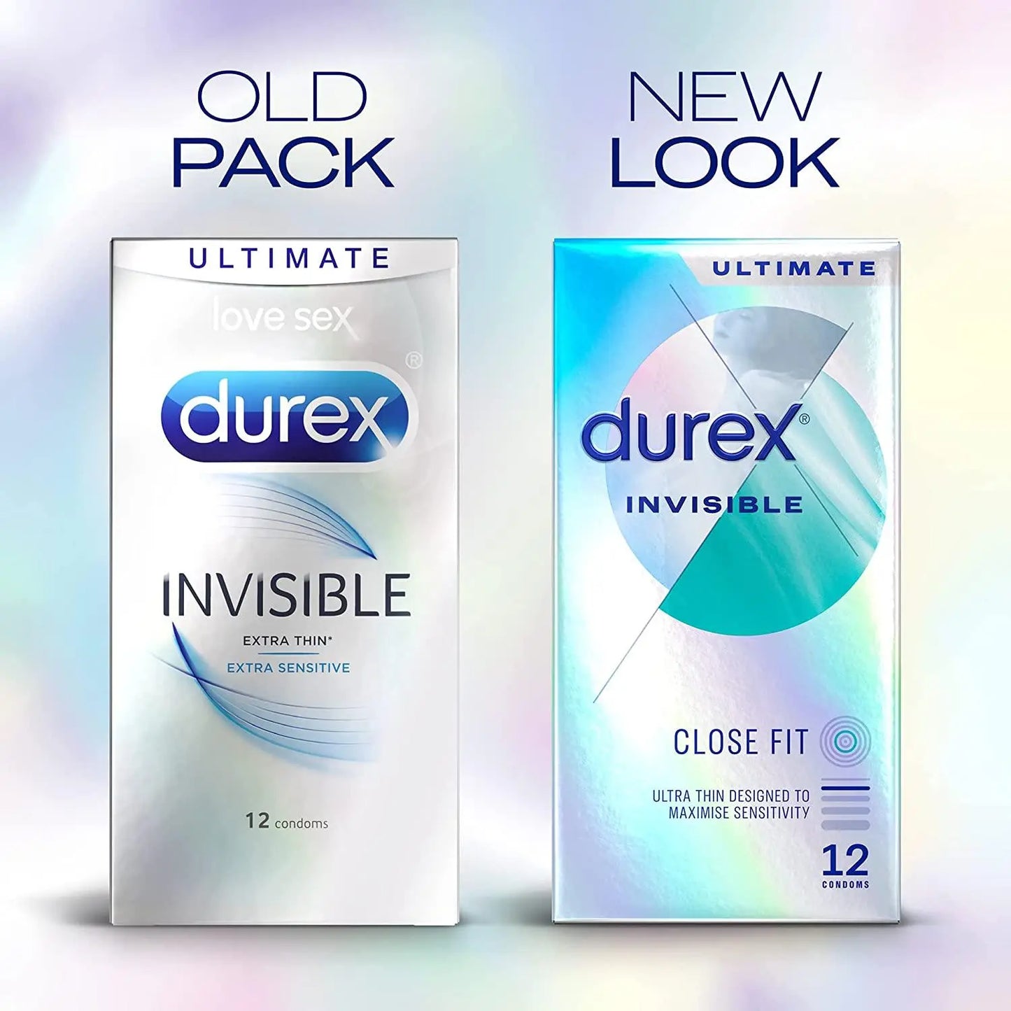 Durex Invisible Extra Sensitive Condoms 12s