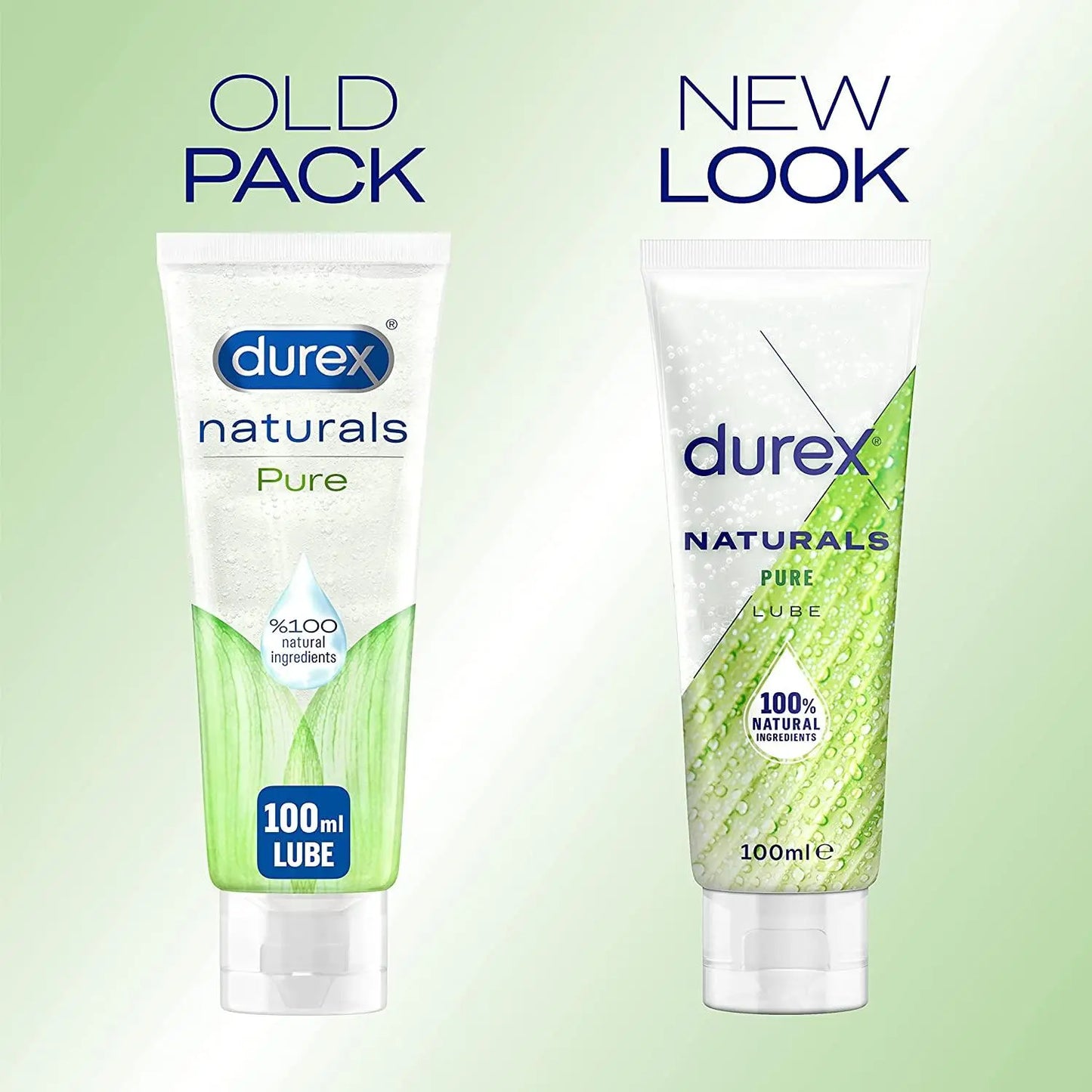 Durex Naturals Pure Water Based Moisturising Lube Gel 100ml