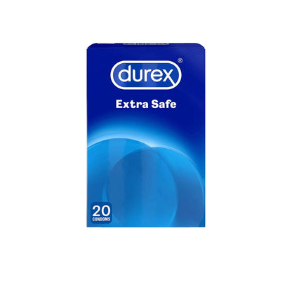 Durex Originals Extra Safe Regular Fit Condoms Pack of 20