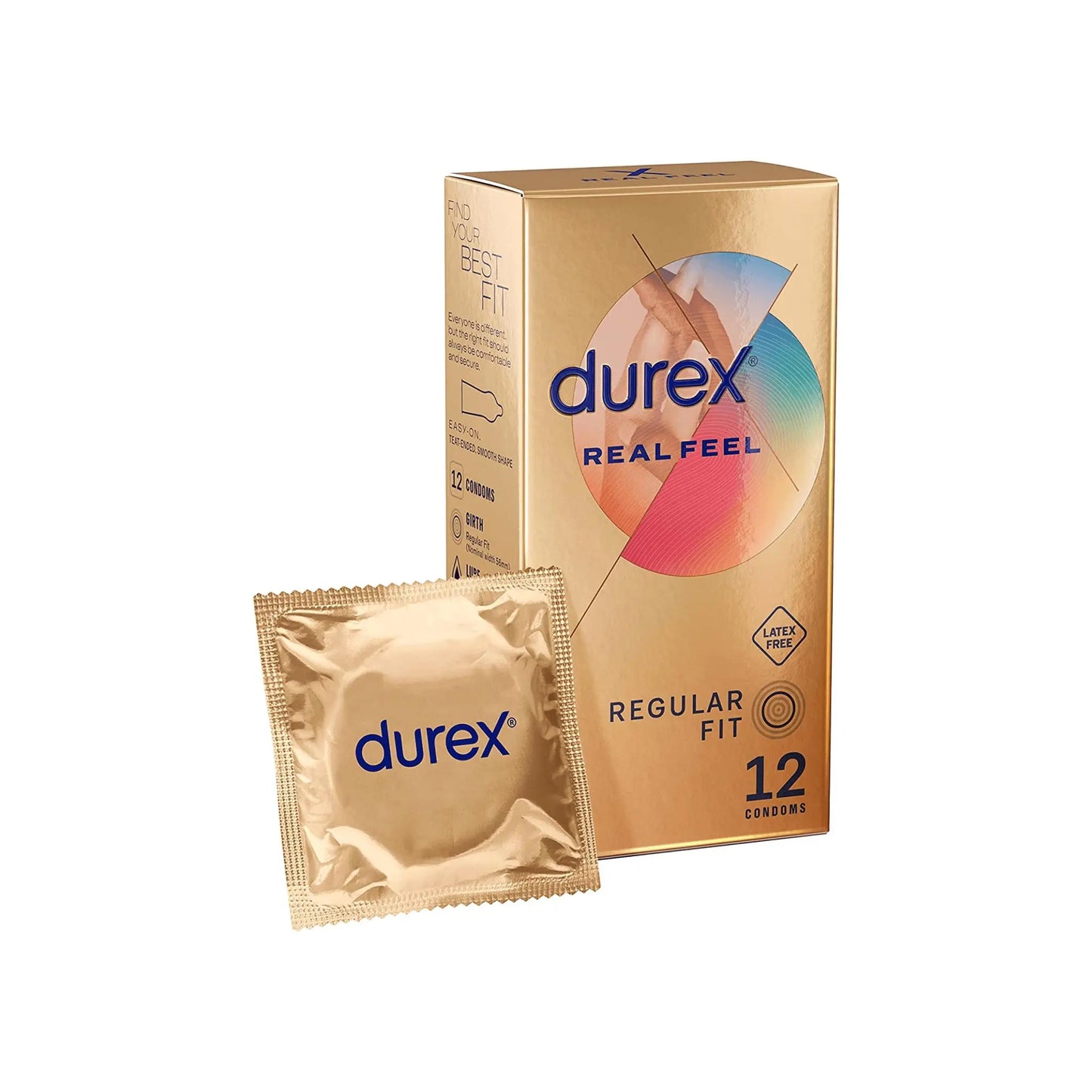 Durex Real Feel Condoms 12s