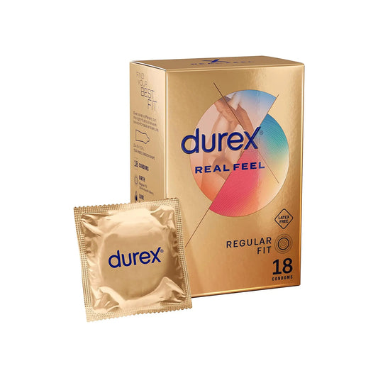 Durex Real Feel Latex Free Condoms 18s