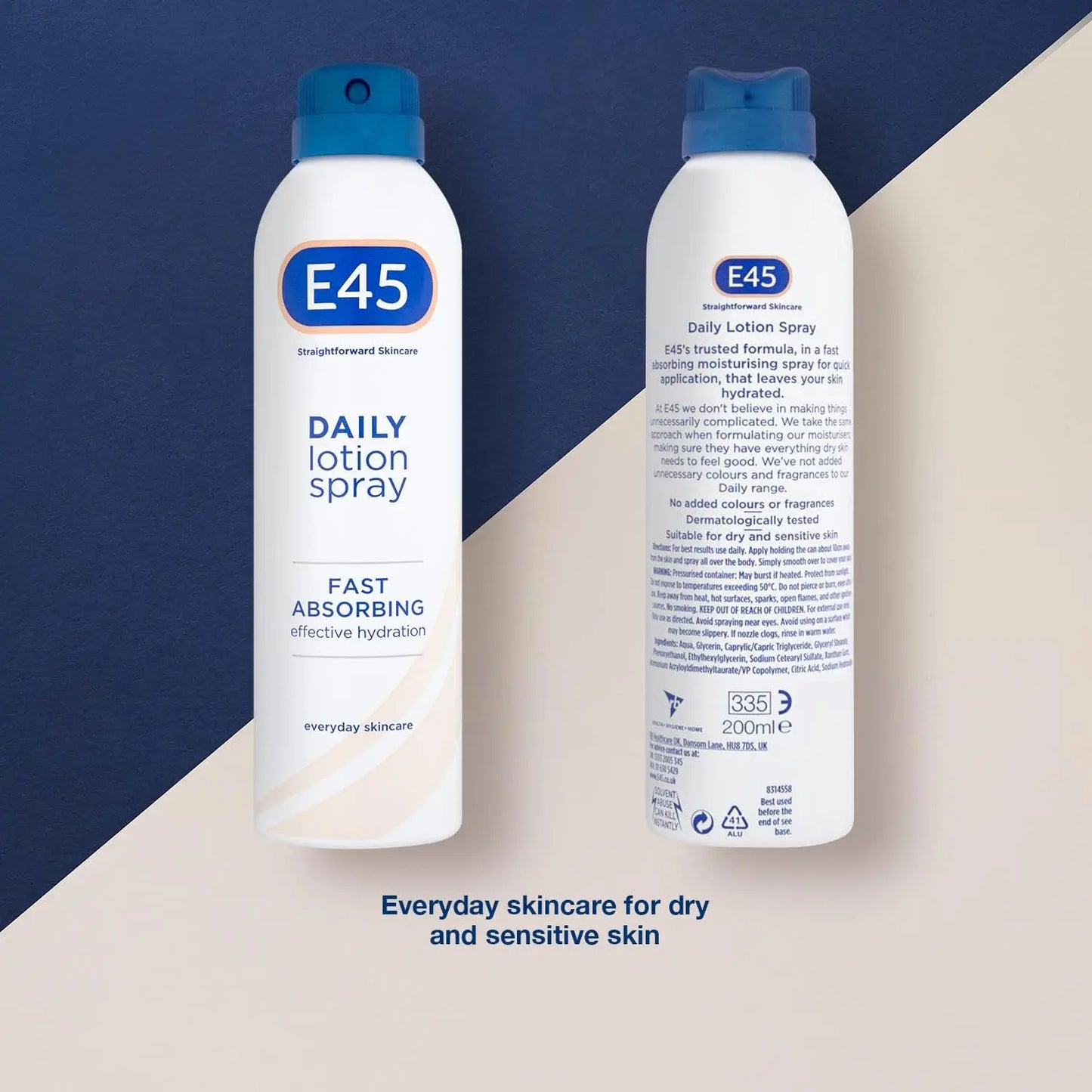 E45 Daily Moisturiser Spray -200ml E45