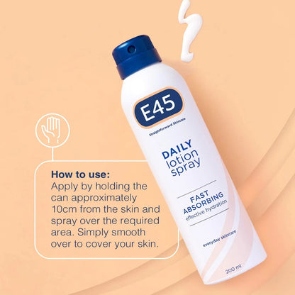 E45 Daily Moisturiser Spray -200ml E45