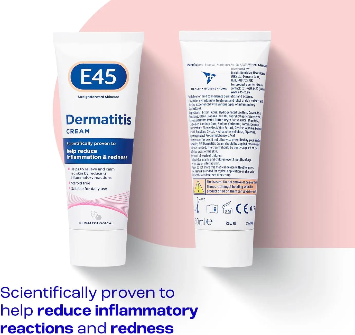 E45 dermatitis relief Cream