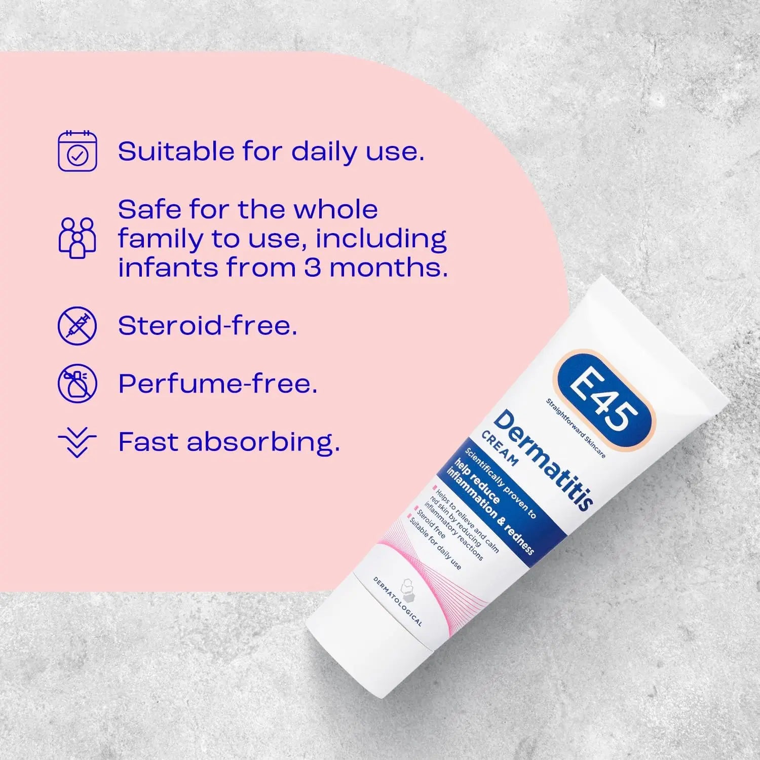 E45 dermatitis relief Cream