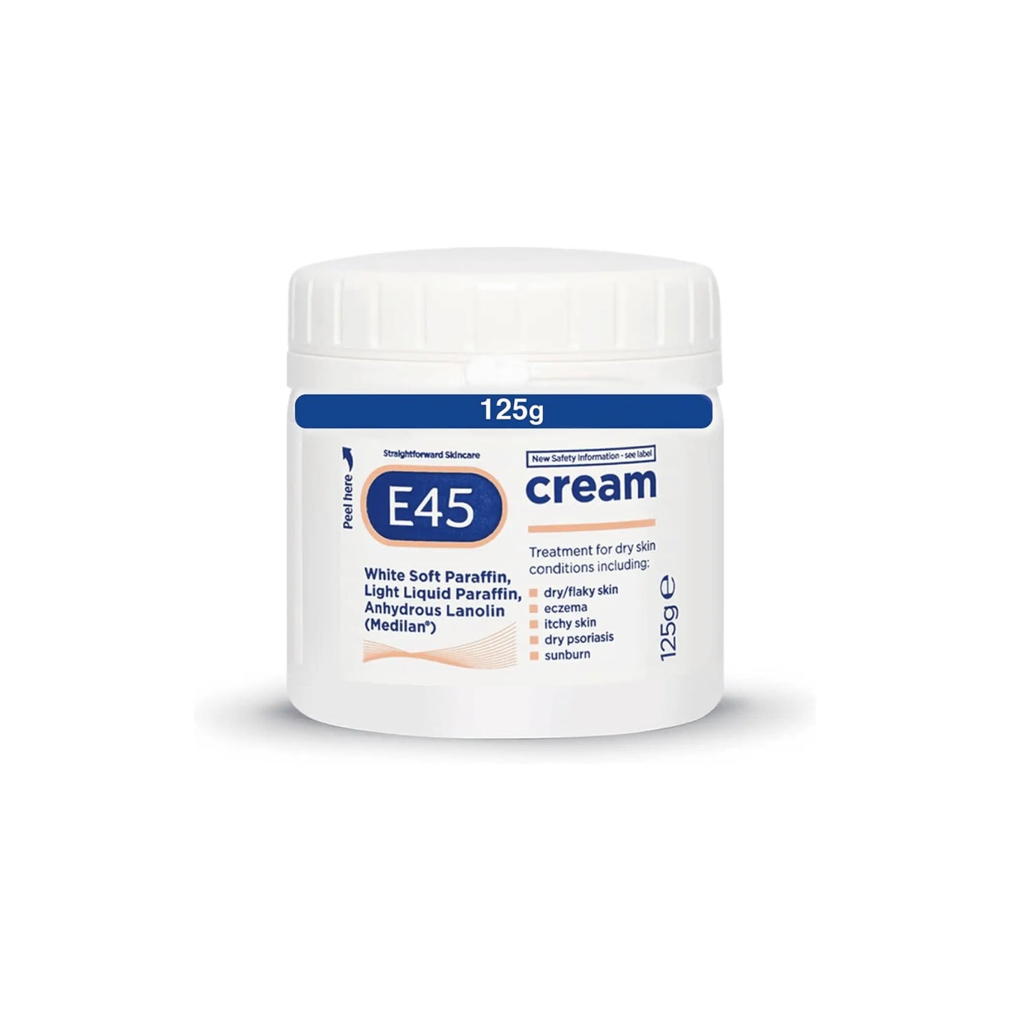 E45 Dermatological 125g Cream - Arc Health Nutrition