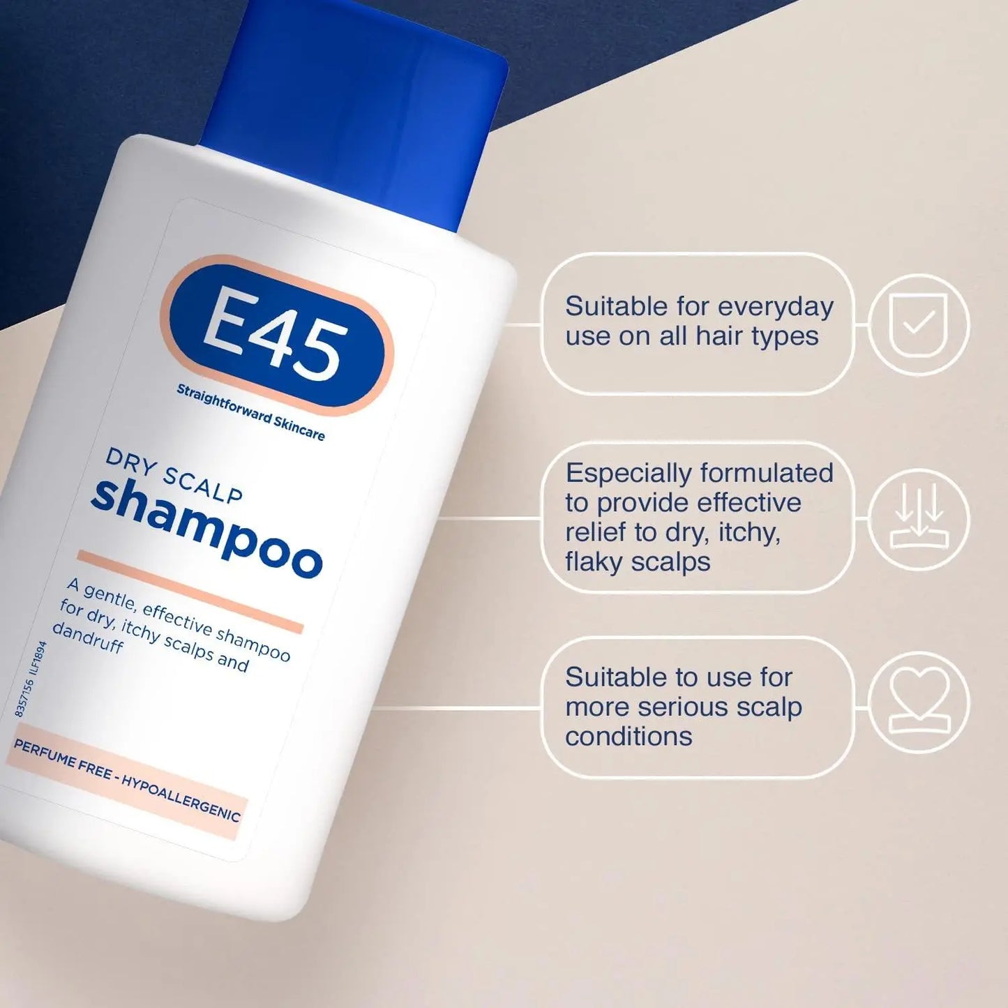 E45 Dry Itchy Scalp Shampoo 200ml