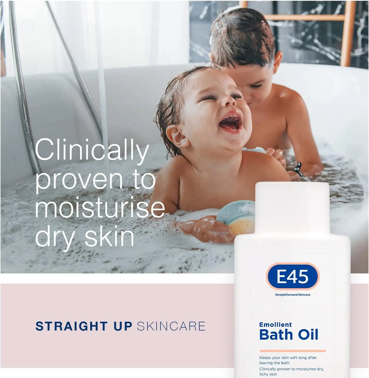 e45 bath oil