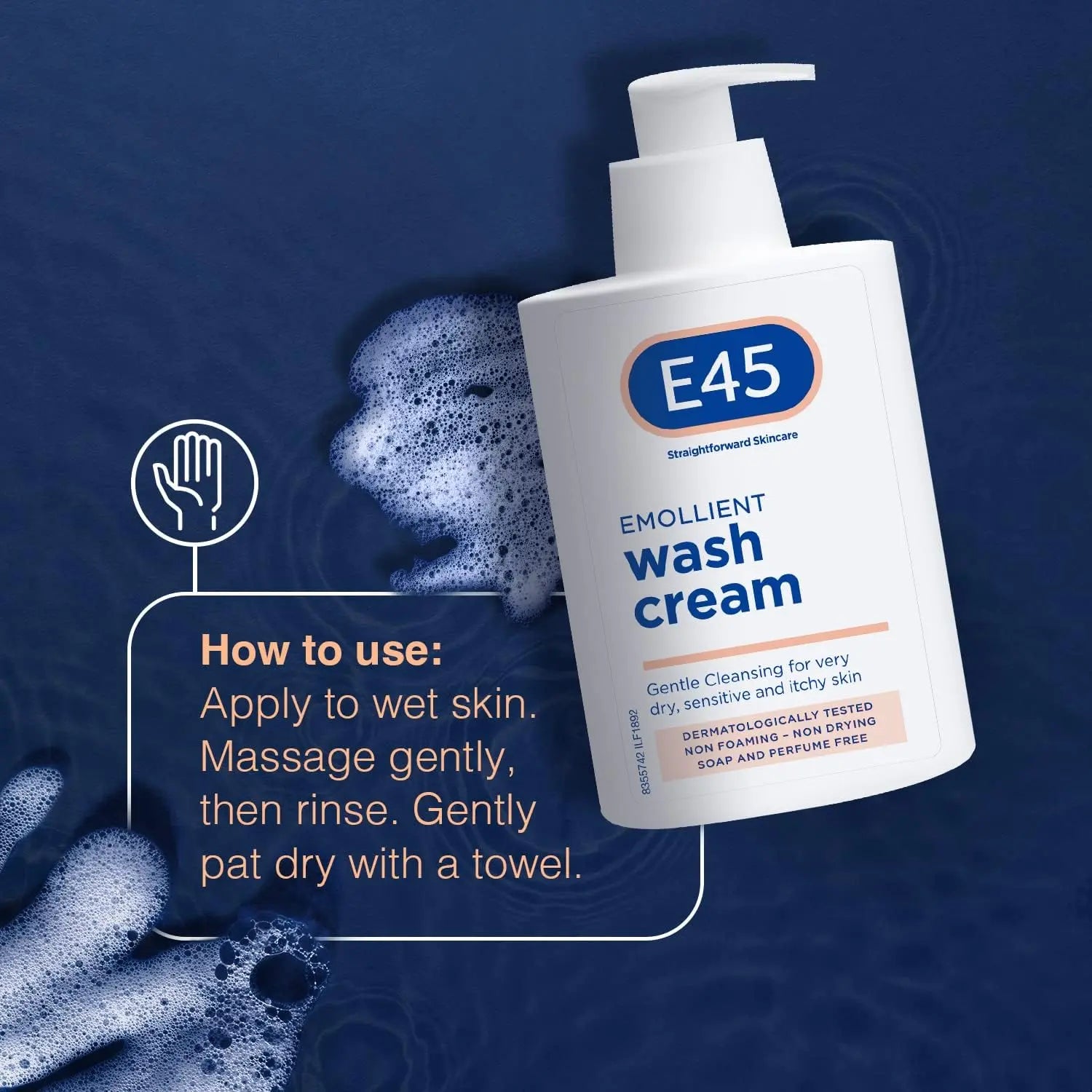 E45 Emollient Wash Cream E45