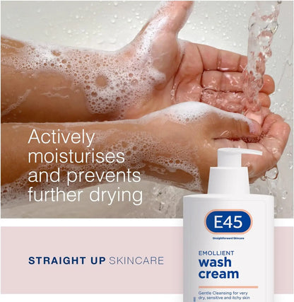 E45 Emollient Wash Cream E45