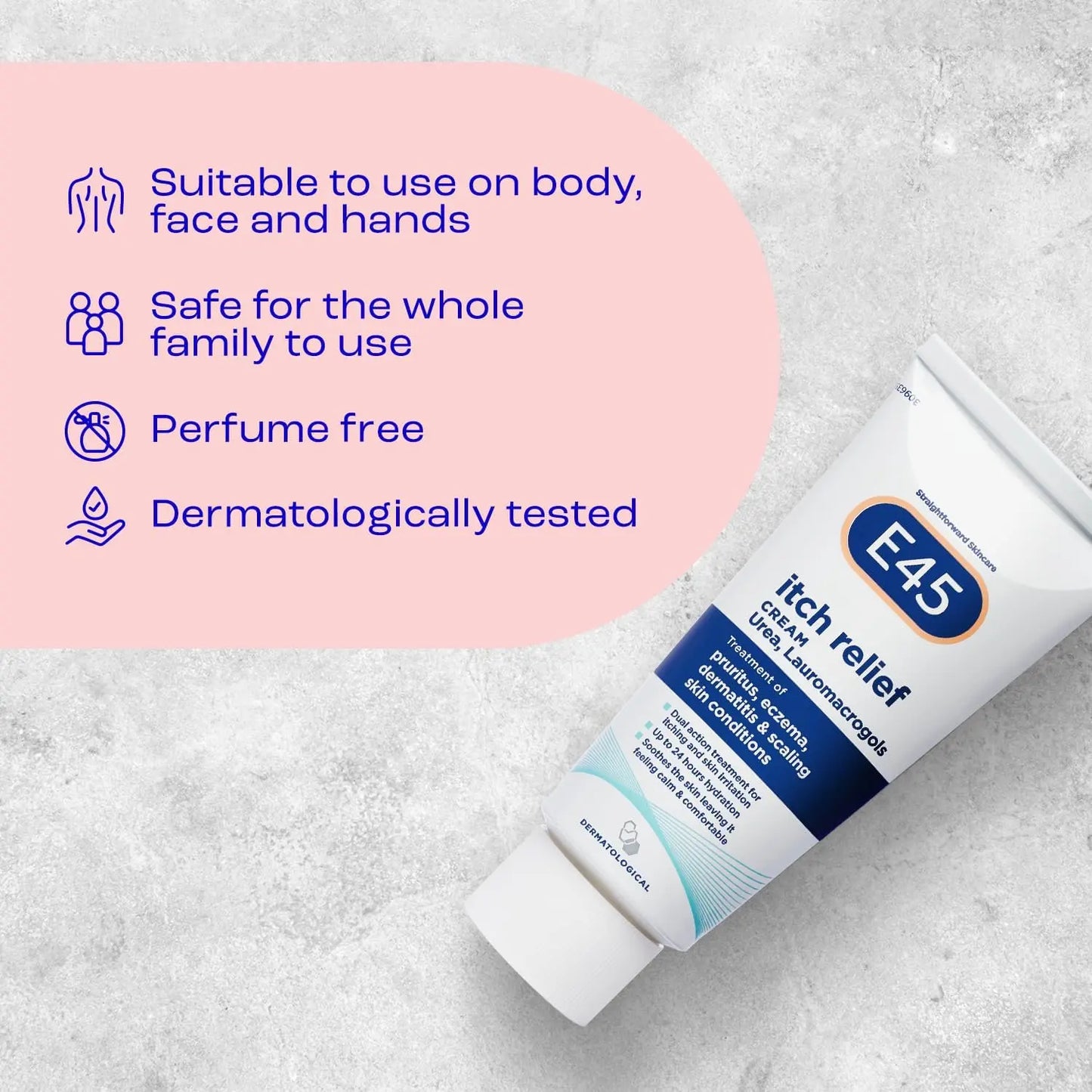 E45 Itch Relief 50g Cream E45