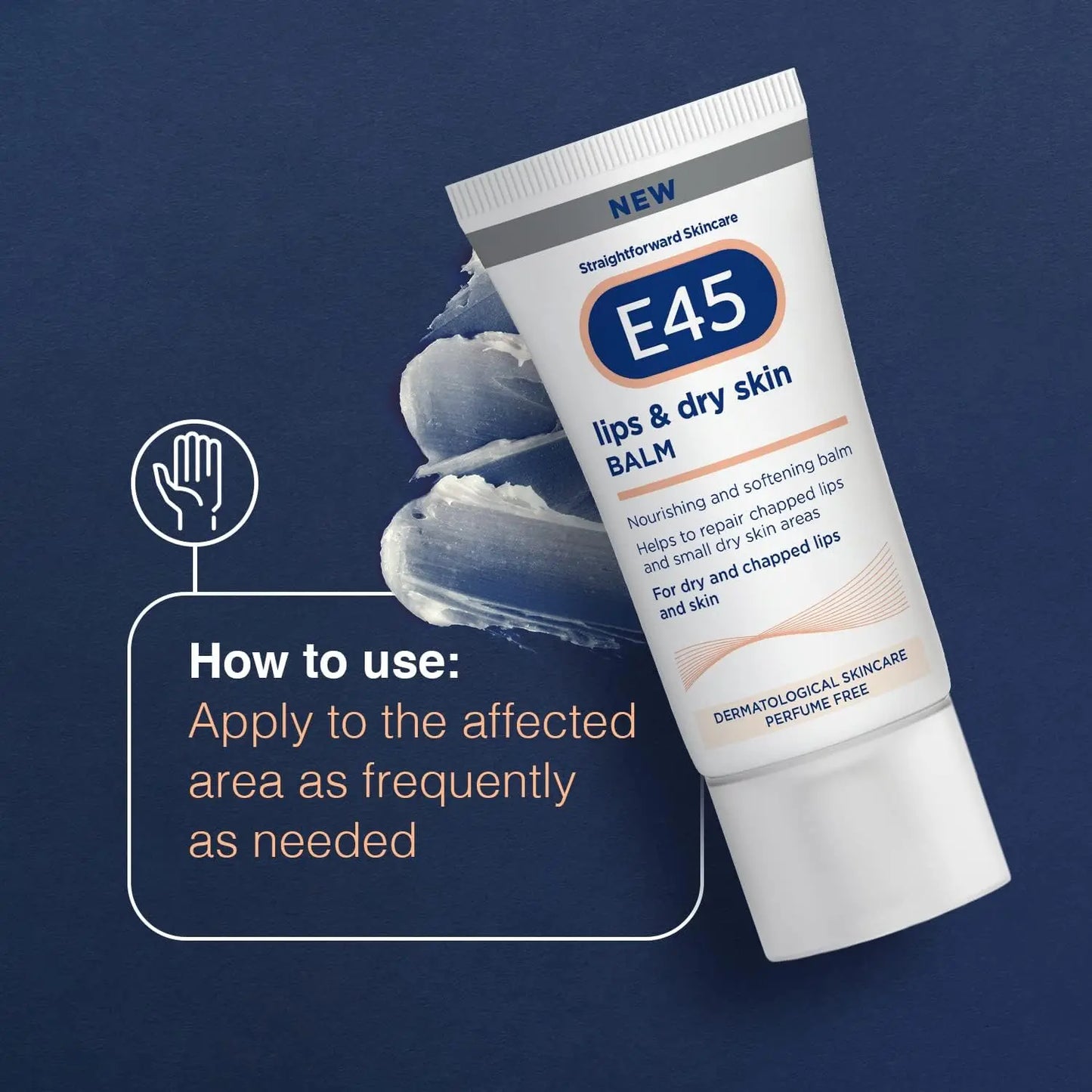 E45 Lips & Dry Skin Balm-30ml ARC Health Nutrition