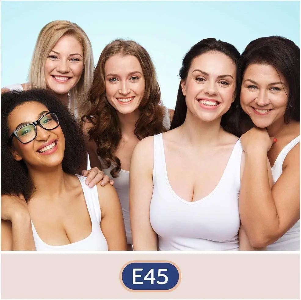 E45 Moisturising Cream for Dry Skin with Pump 500g