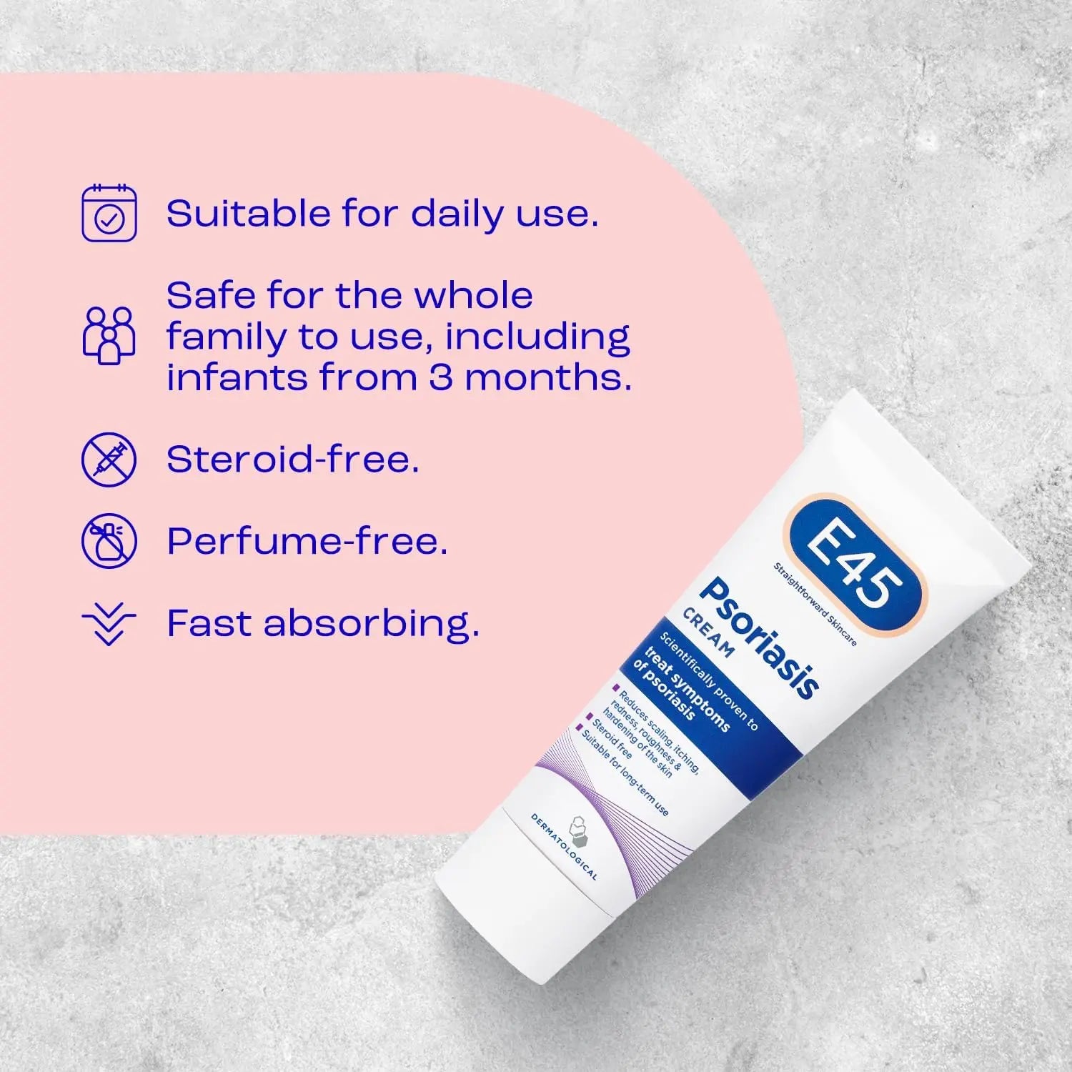 E45 Psoriasis 50ml Cream E45