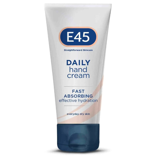 E45 Straightforward Skincare moisturising daily hand cream 