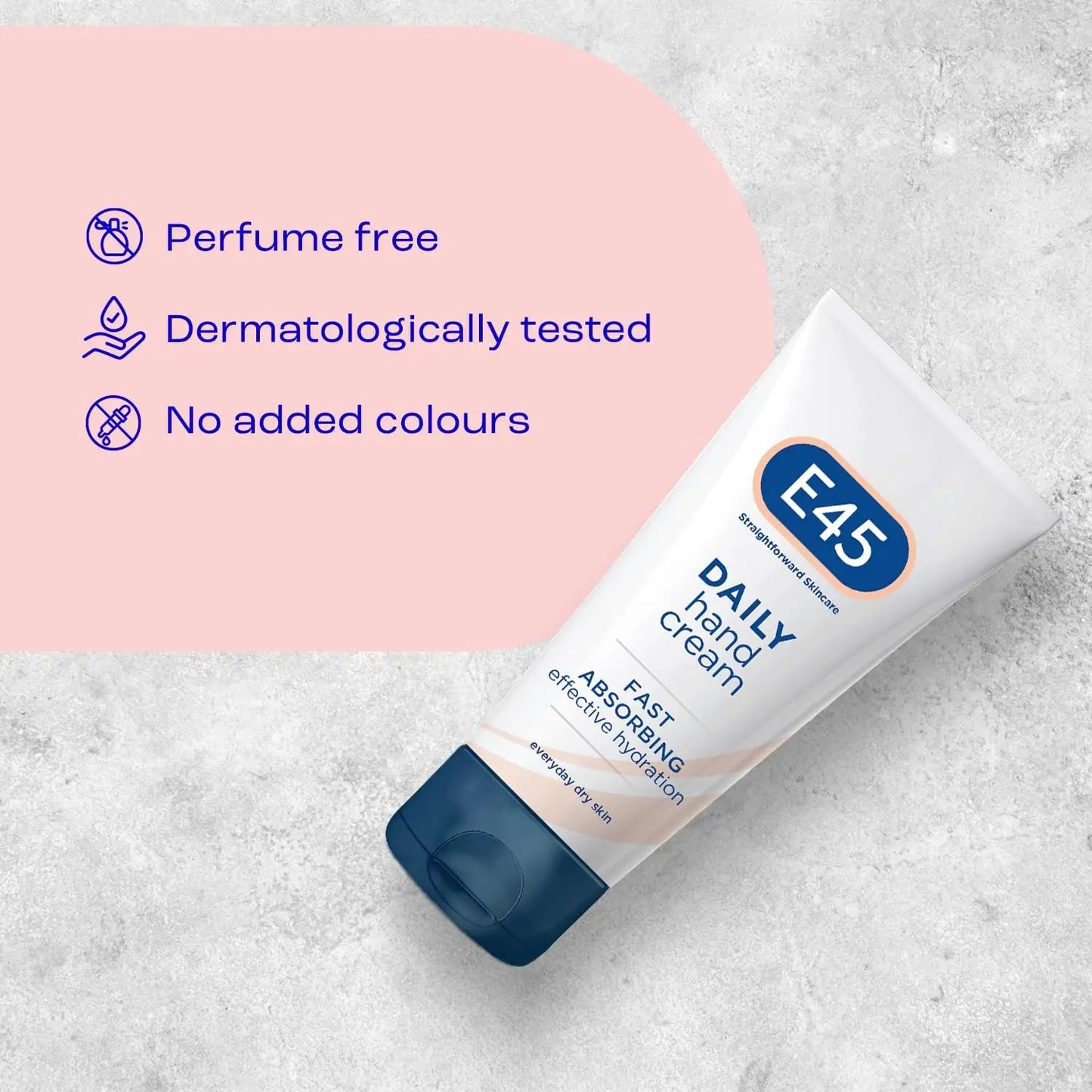 E45 Straightforward Skincare Daily Hand Cream -50ml 