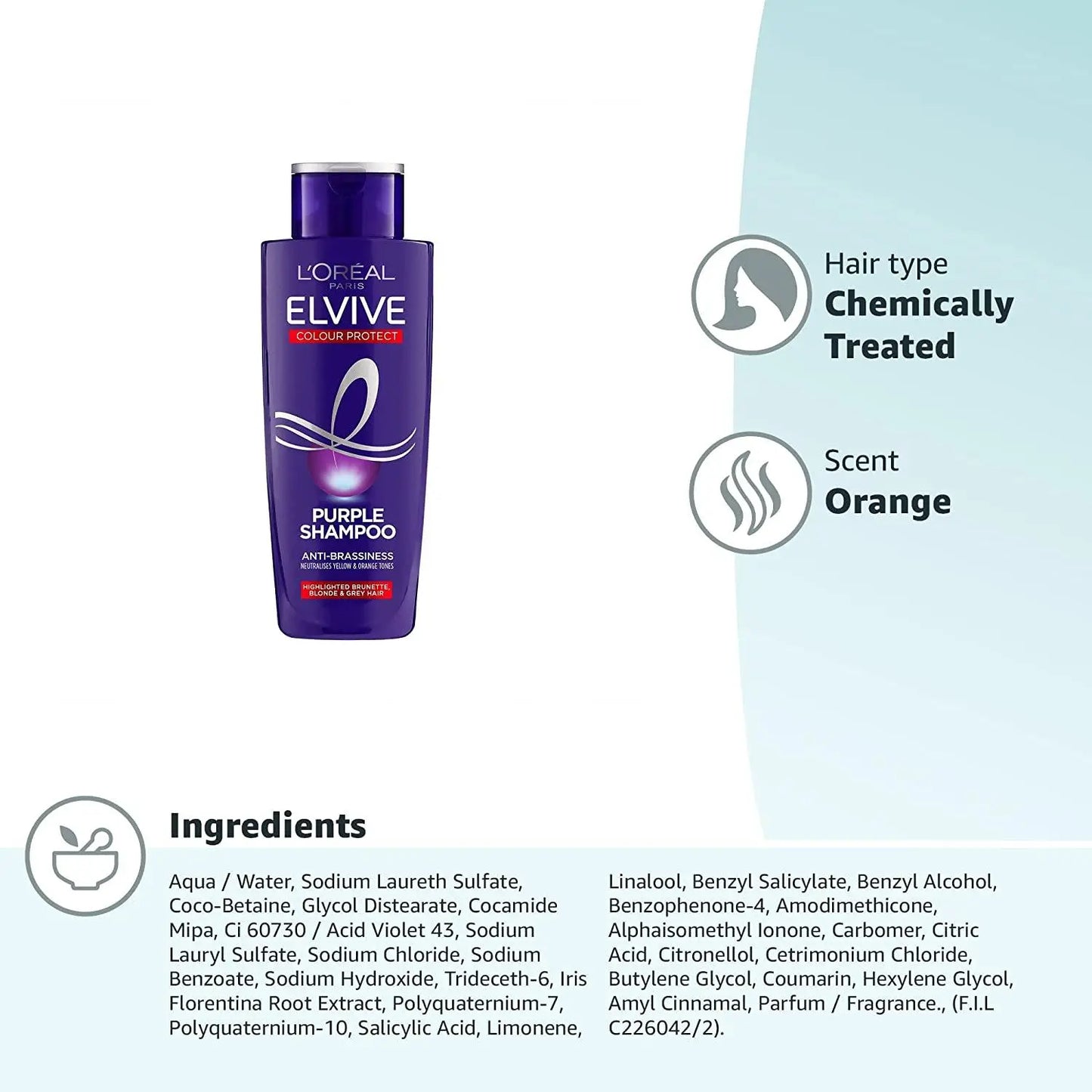 Elvive Colour Protect Purple Shampoo 200ml